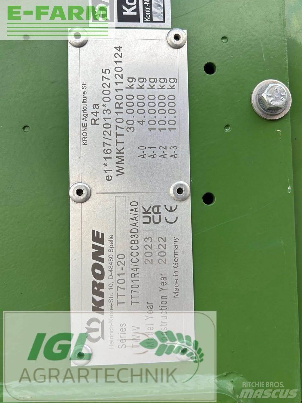 Krone tx 560 Viljavankrid
