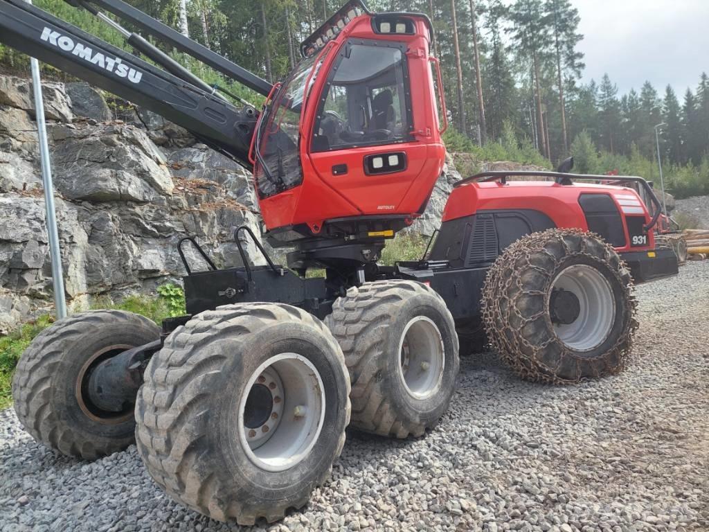 Komatsu 931.2 Harvesterid