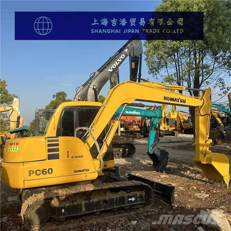 Komatsu PC 60 Roomikekskavaatorid