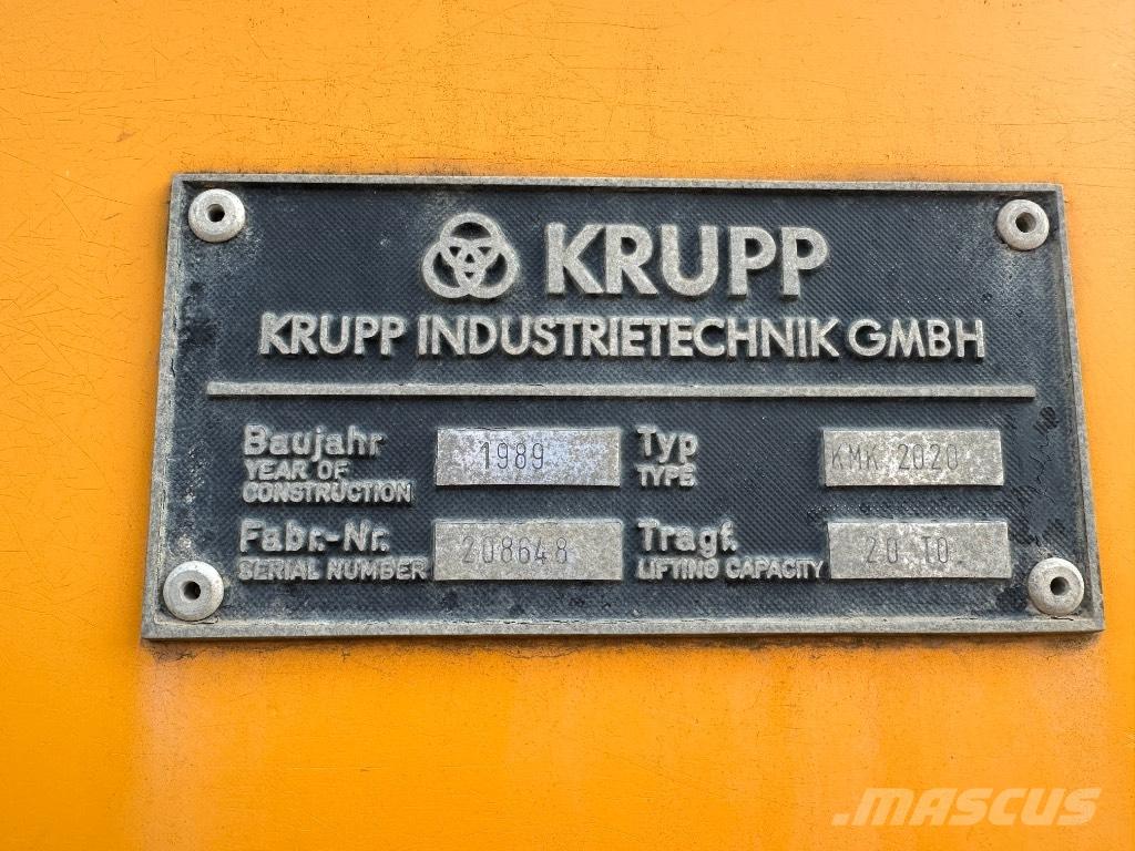 Krupp KMK 2020 Maastikutõstukid