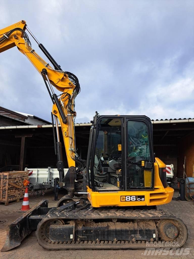 JCB 86 C-2 Väikeekskavaatorid 7t-12t