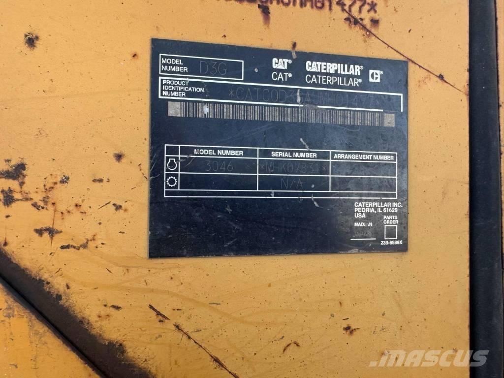 CAT D 3 G Buldooserid
