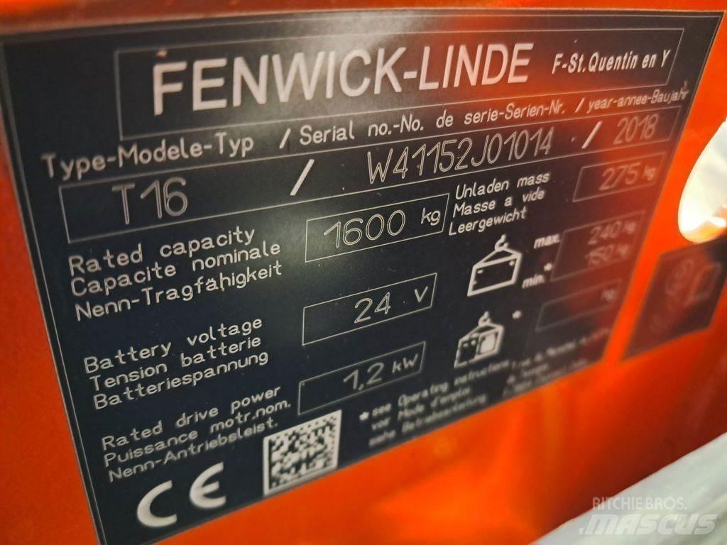 Linde T16 Elektriline alusesiirdaja