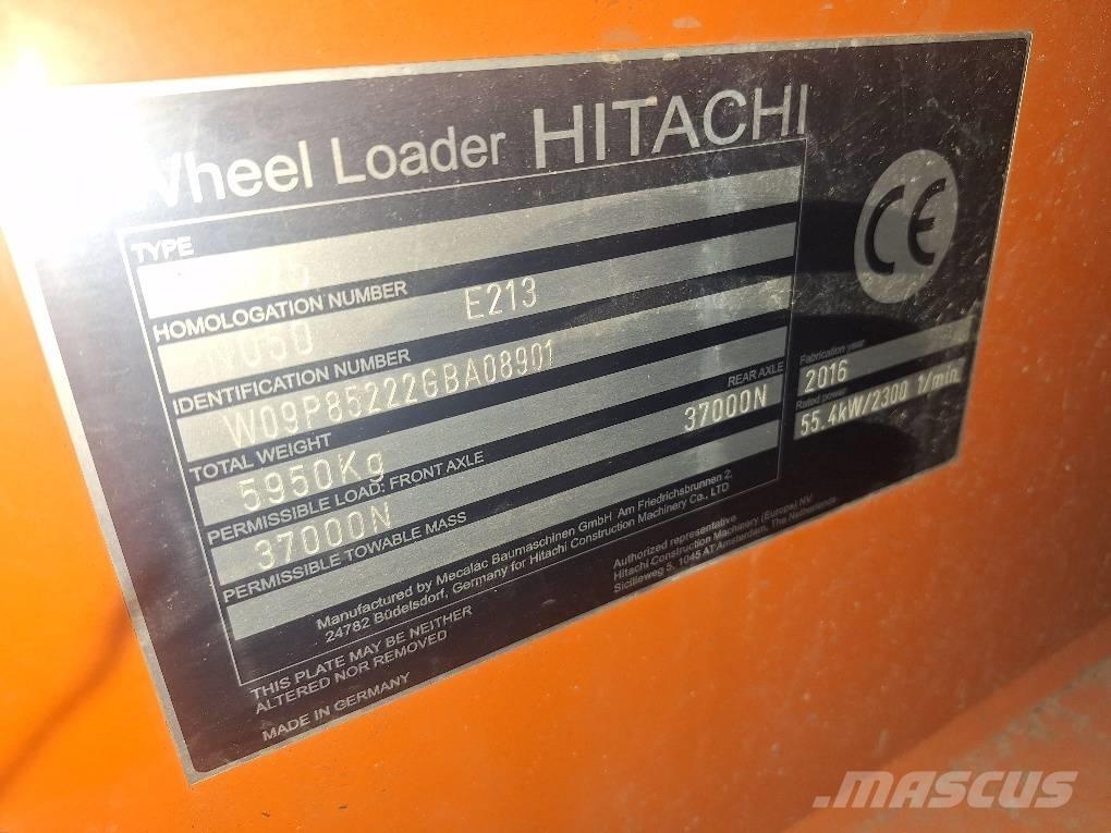 Hitachi ZW75 Rataslaadurid