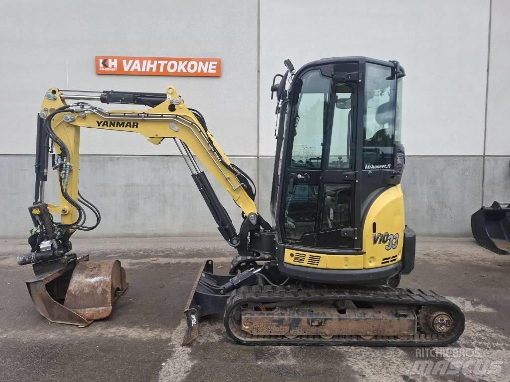 Yanmar Vio 33 U Miniekskavaatorid < 7 t