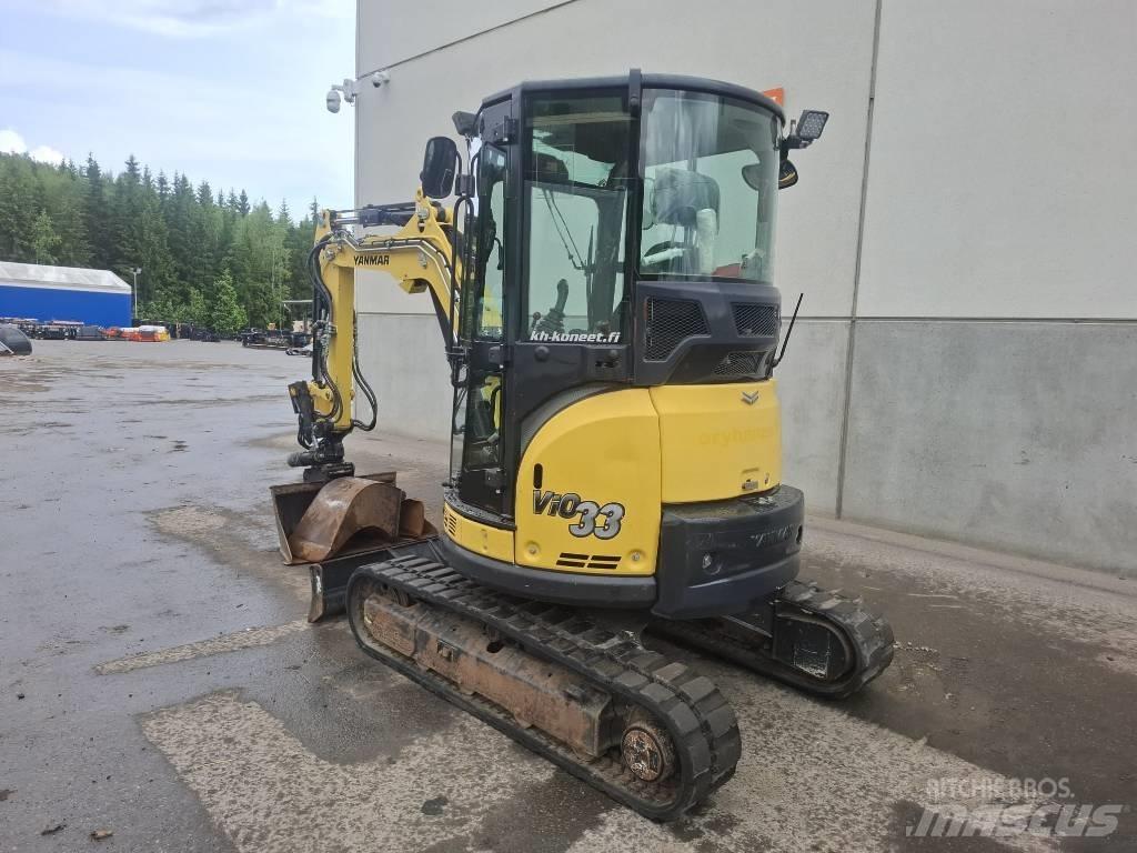 Yanmar Vio 33 U Miniekskavaatorid < 7 t