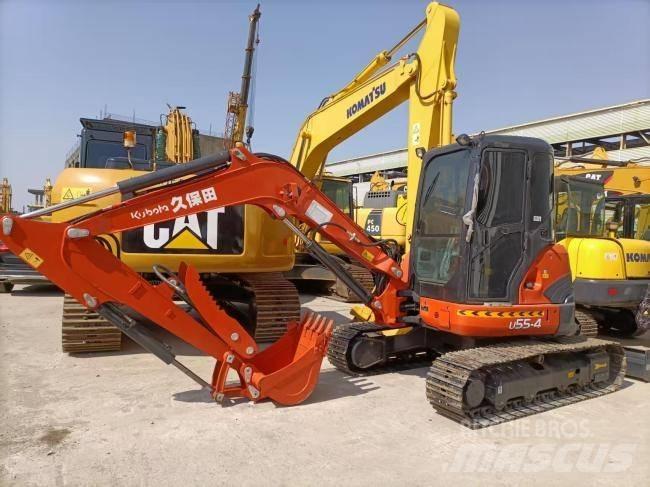 Kubota U 55-4 Miniekskavaatorid < 7 t