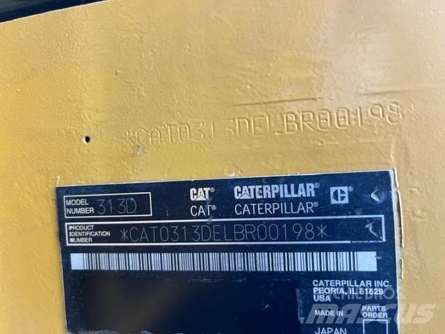 CAT 313 D Roomikekskavaatorid