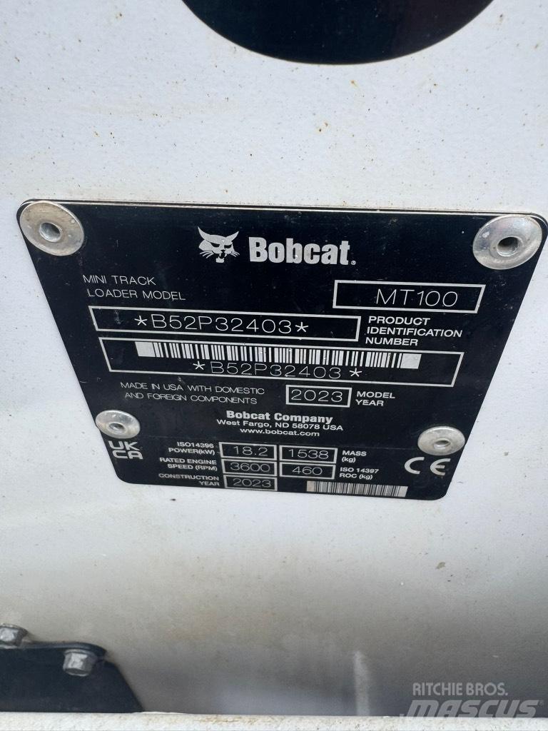 Bobcat MT 100 Roomiklaadurid