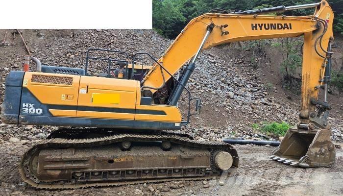Hyundai HX 300 Roomikekskavaatorid