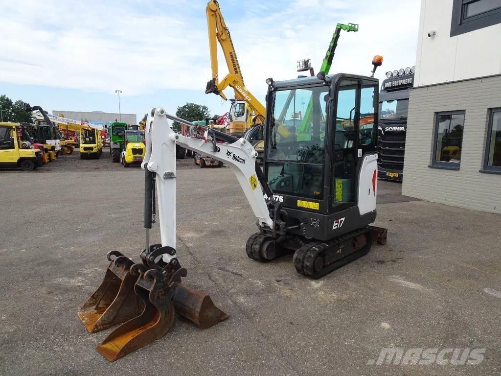 Bobcat E17 Miniekskavaatorid < 7 t