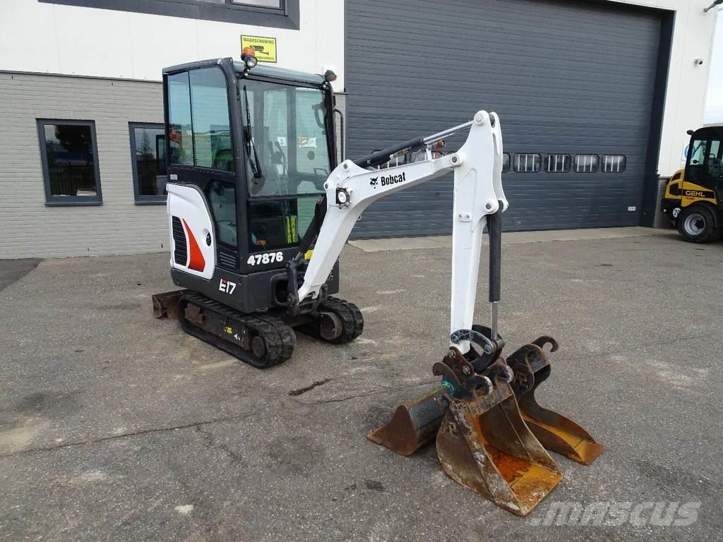Bobcat E17 Miniekskavaatorid < 7 t