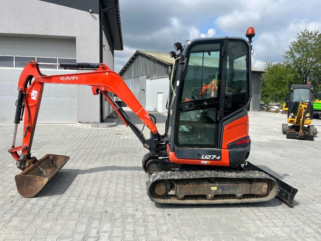 Kubota U 27-4 Miniekskavaatorid < 7 t