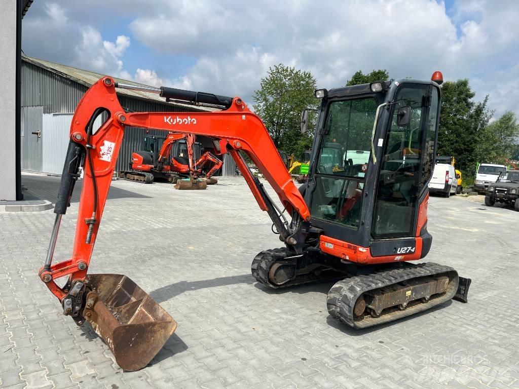 Kubota U 27-4 Miniekskavaatorid < 7 t
