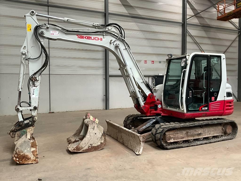 Takeuchi TB 290 Väikeekskavaatorid 7t-12t