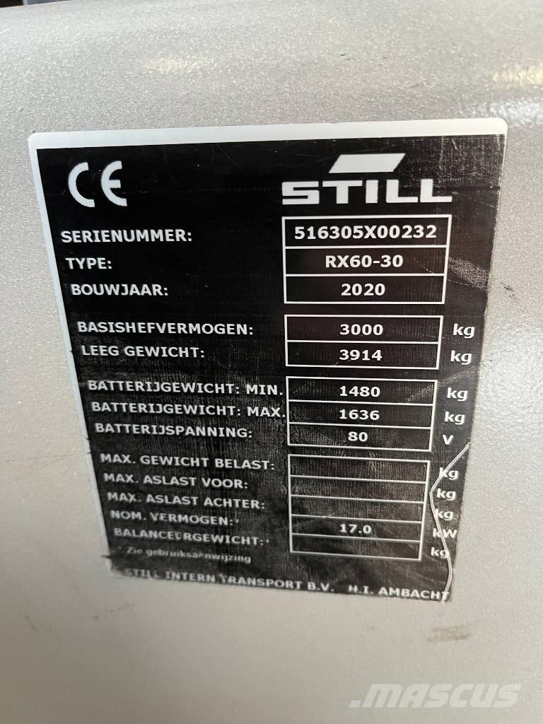 Still RX 60-30 Elektritõstukid