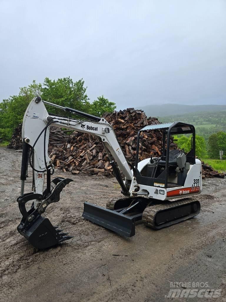 Bobcat 331G Miniekskavaatorid < 7 t