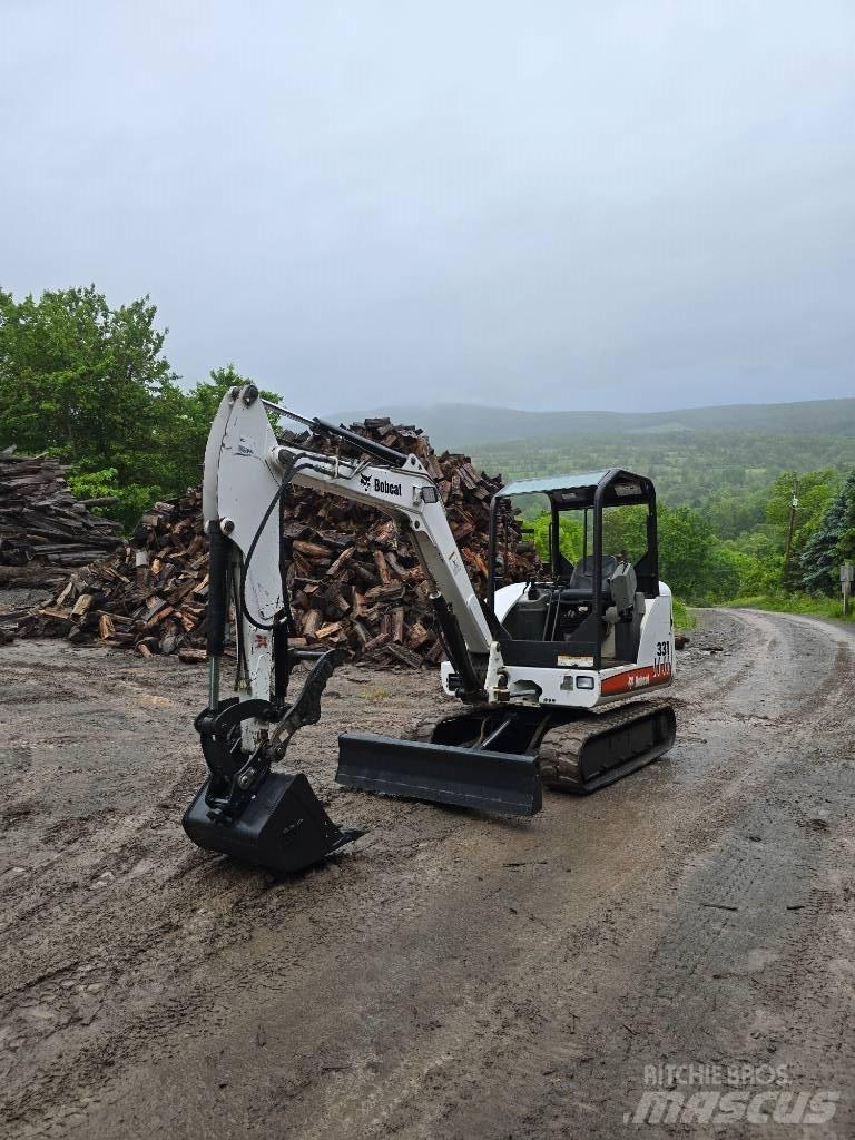 Bobcat 331G Miniekskavaatorid < 7 t
