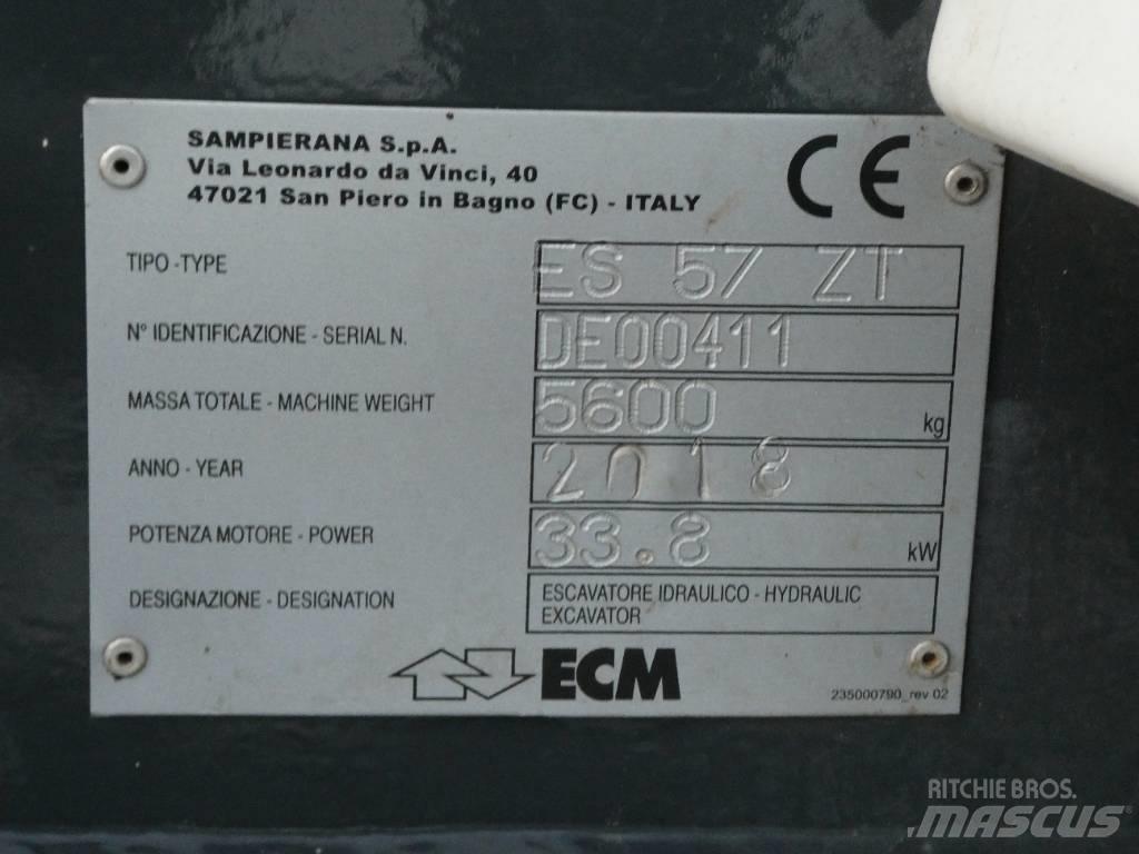 ECM ES 57 ZT Miniekskavaatorid < 7 t