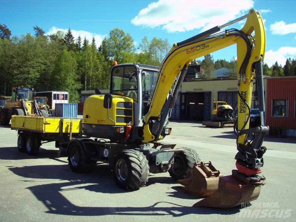 Neuson 6503-2 30Km/h Ratasekskavaatorid