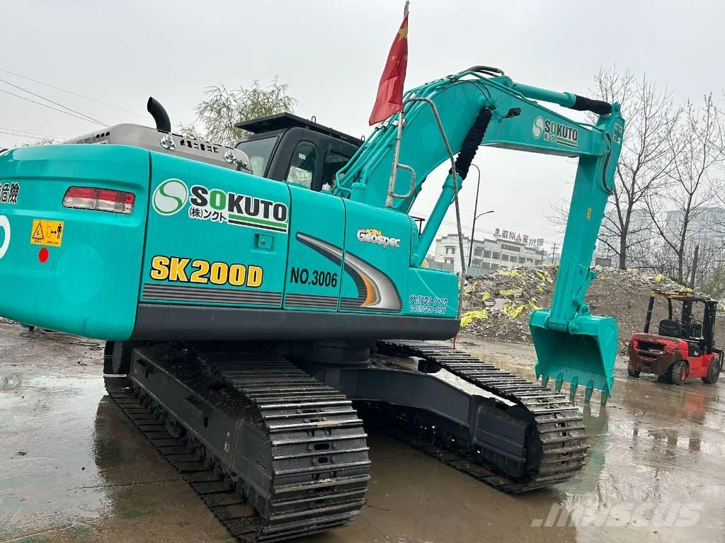 Kobelco SK200D Roomikekskavaatorid
