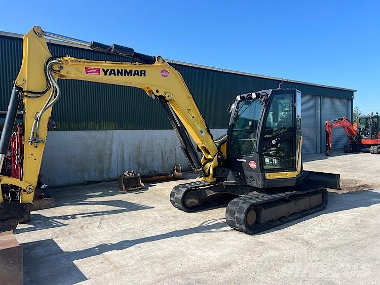 Yanmar Vio80-1a Väikeekskavaatorid 7t-12t