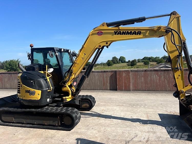 Yanmar Vio80-1a Väikeekskavaatorid 7t-12t