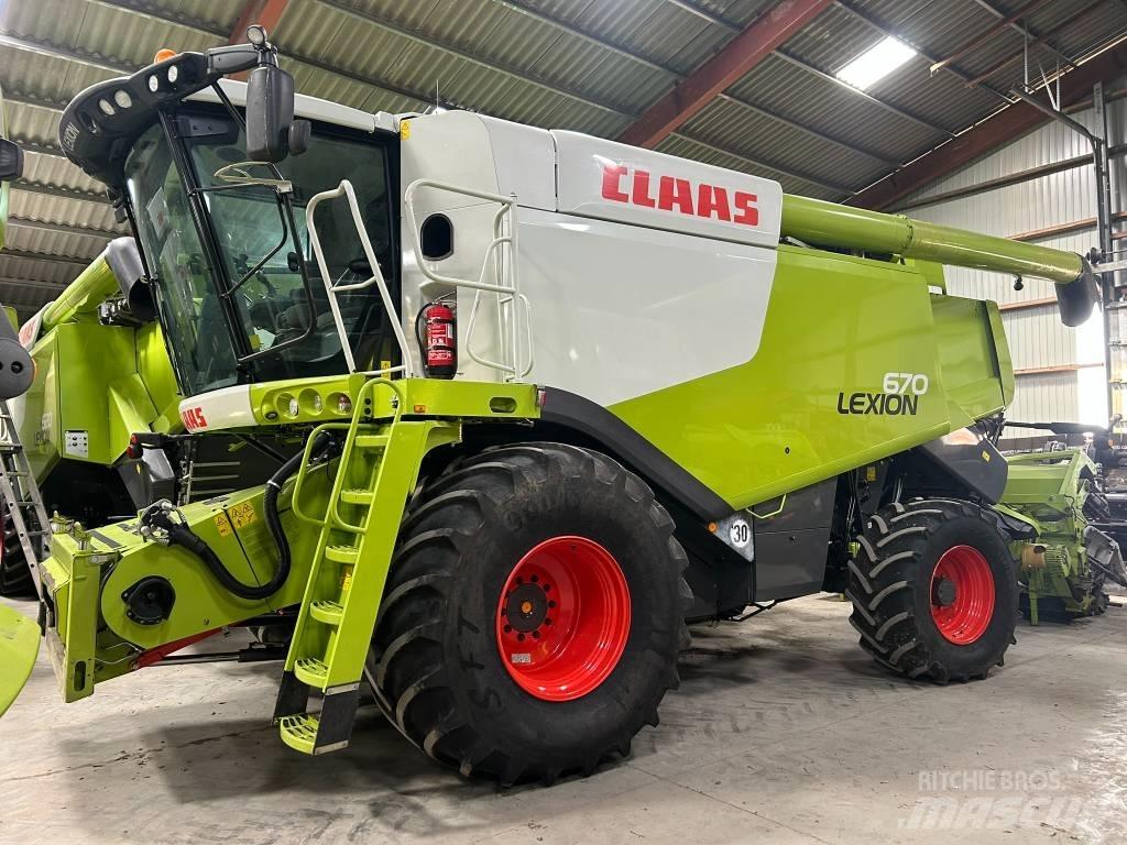 CLAAS Lexion 670 Teraviljakombainid