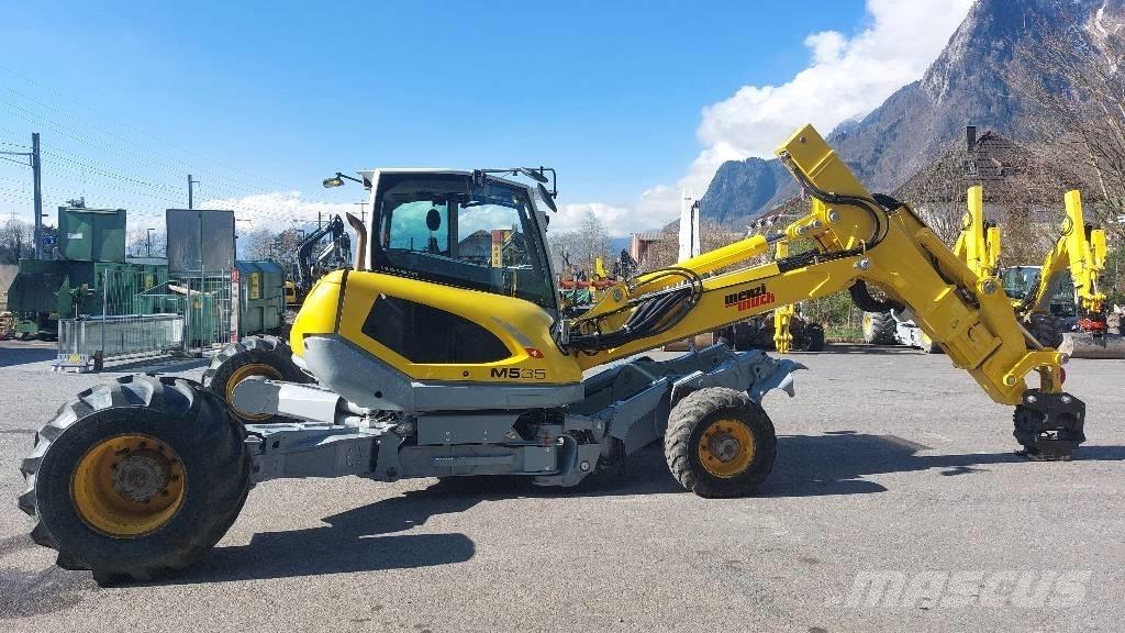 Menzi Muck M535 Ratasekskavaatorid