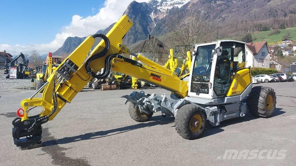 Menzi Muck M535 Ratasekskavaatorid