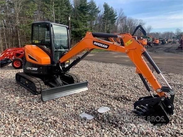 Doosan DX35-5 Miniekskavaatorid < 7 t