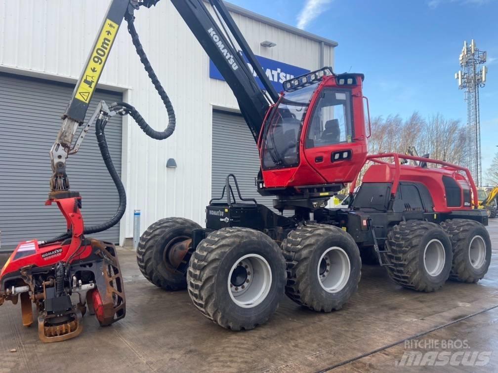 Komatsu 931XC Harvesterid