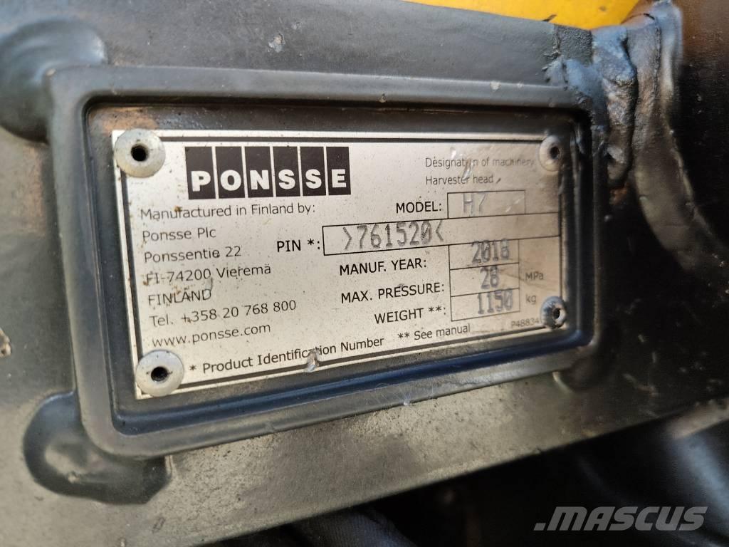 Ponsse Ergo AF Harvesterid