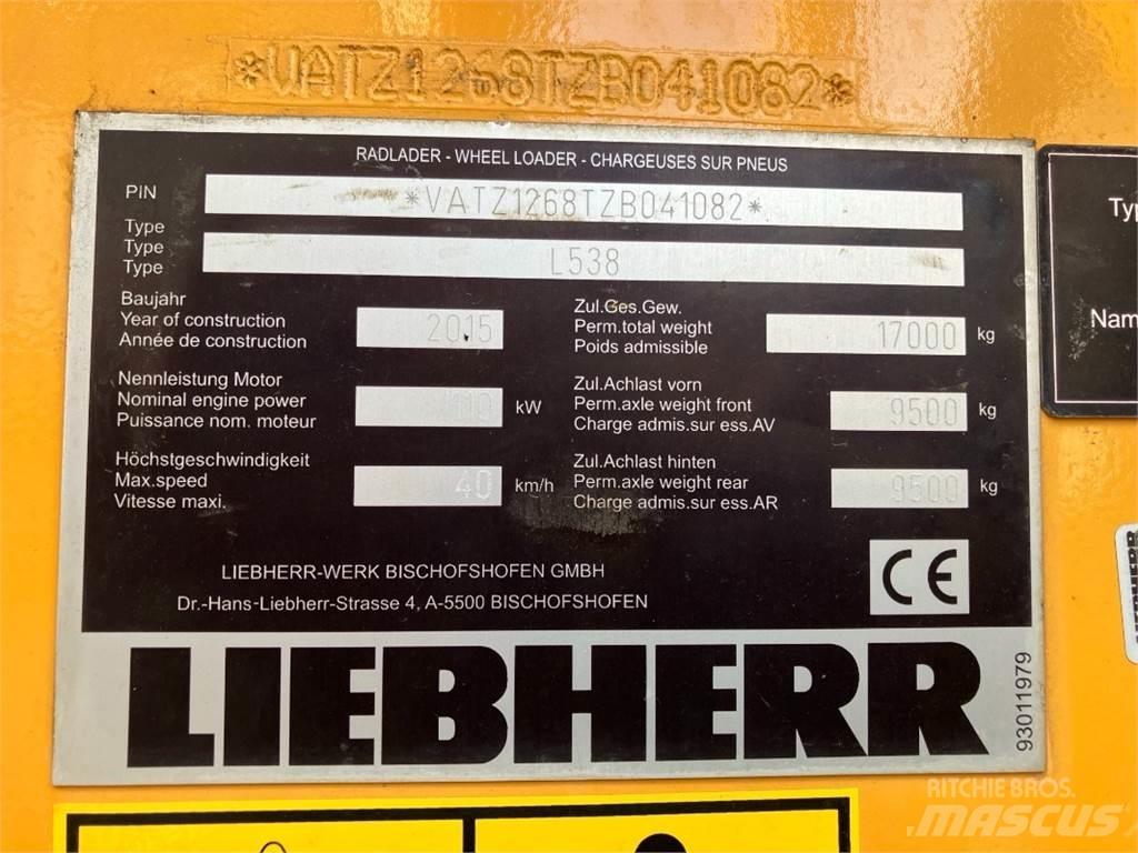 Liebherr L538 Rataslaadurid
