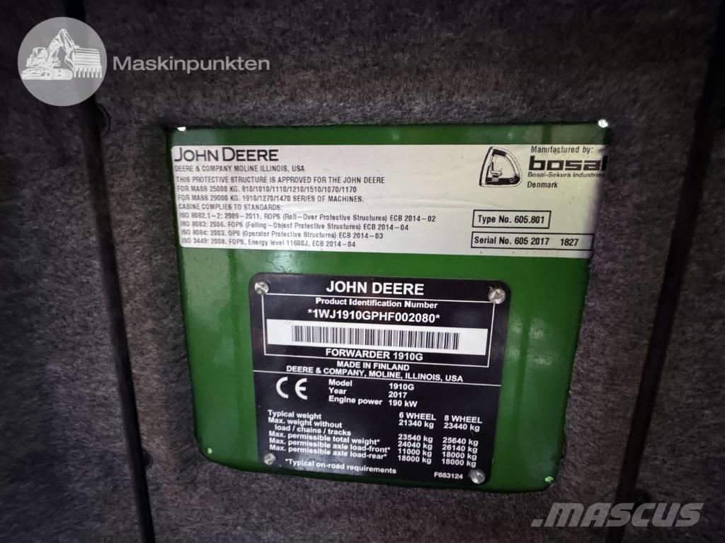 John Deere 1910 G Forwarderid