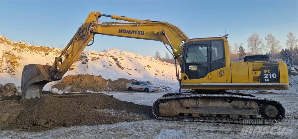 Komatsu PC210LC-8 Roomikekskavaatorid