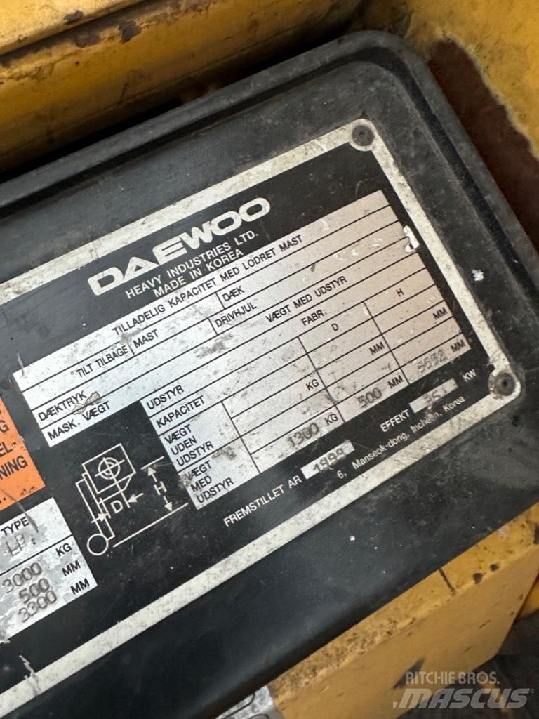 Daewoo G30E Gaasitõstukid