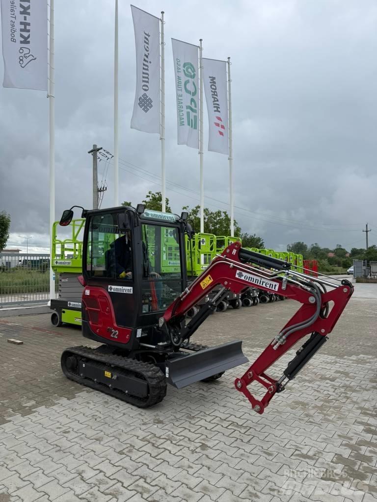 Yanmar SV 22 Miniekskavaatorid < 7 t