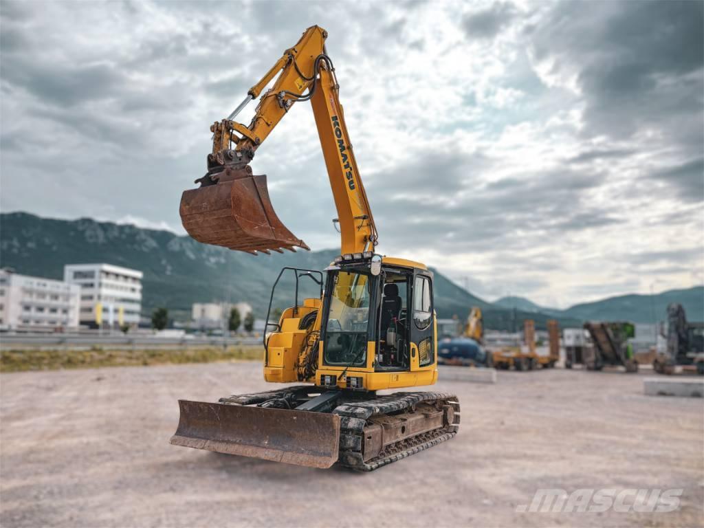 Komatsu PC 138 US Roomikekskavaatorid