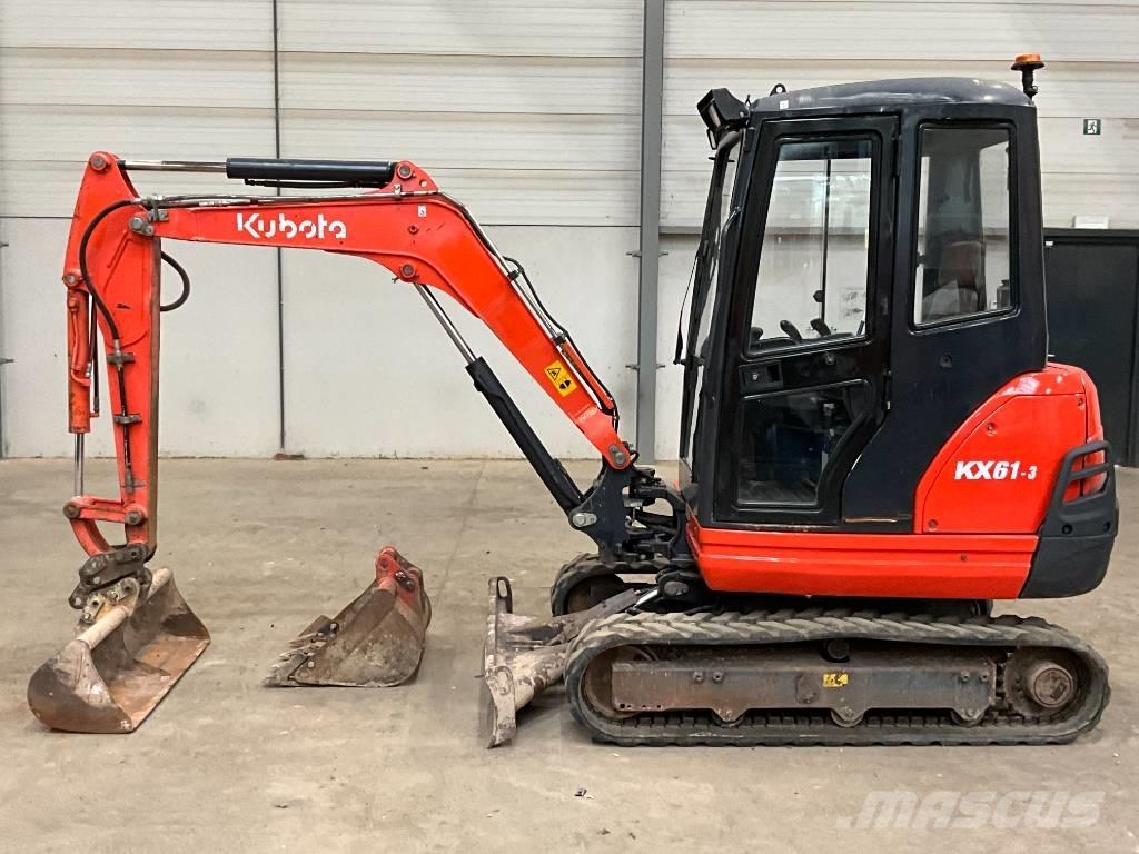 Kubota KX 61-3 Miniekskavaatorid < 7 t