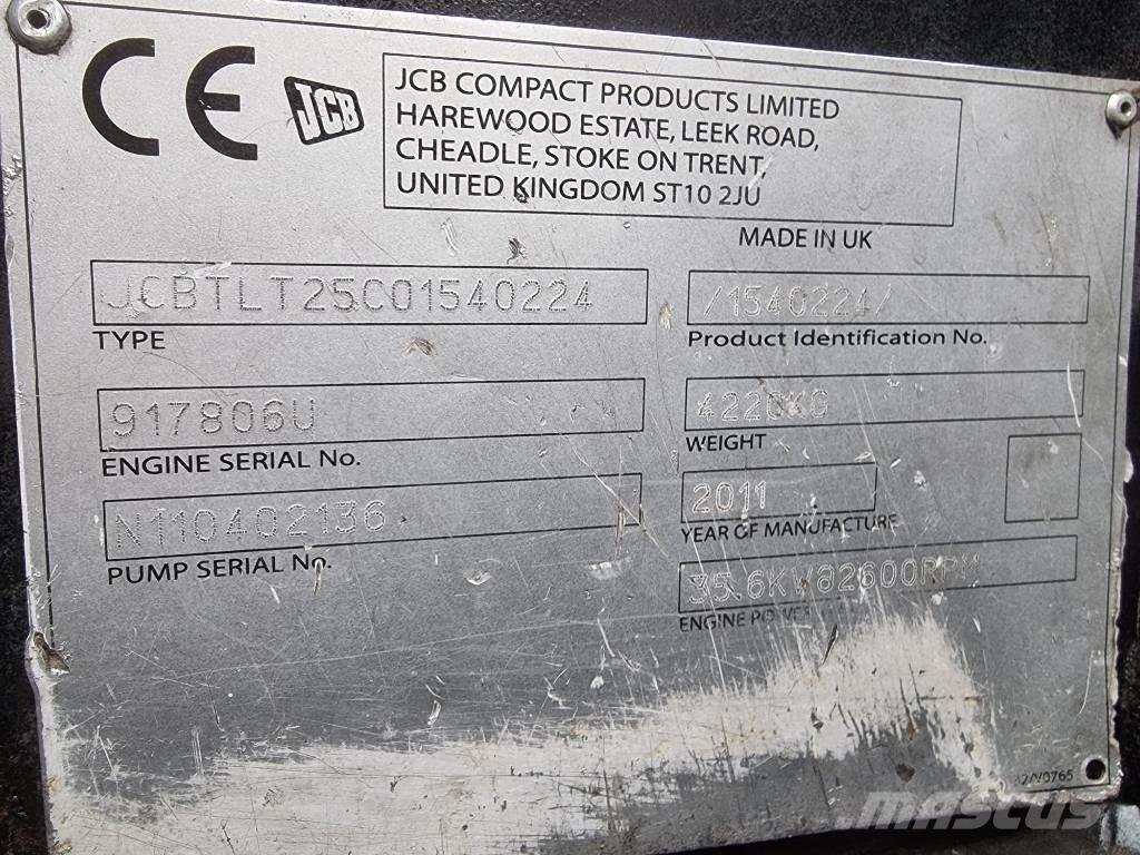 JCB TLT 25 D Teleskooplaadurid