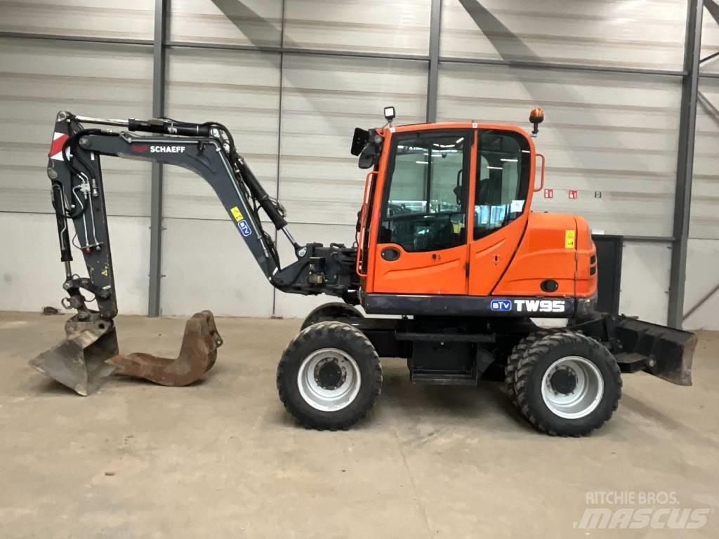 Yanmar TW 95 Ratasekskavaatorid