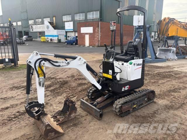Bobcat E 10 Miniekskavaatorid < 7 t