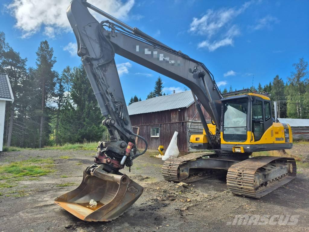 Komatsu PC 210 LC-7K Roomikekskavaatorid