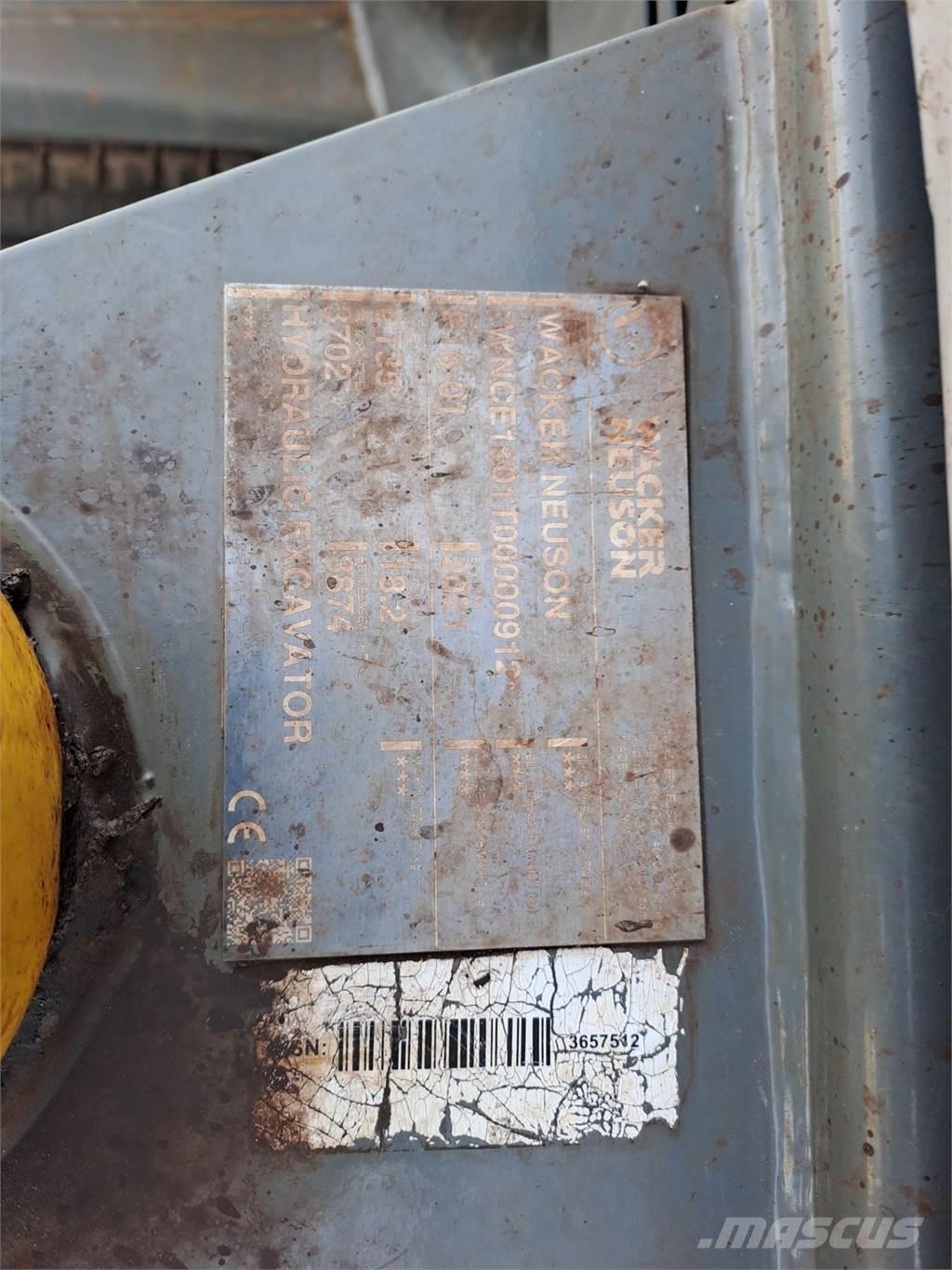 Wacker Neuson ET35 Roomikekskavaatorid