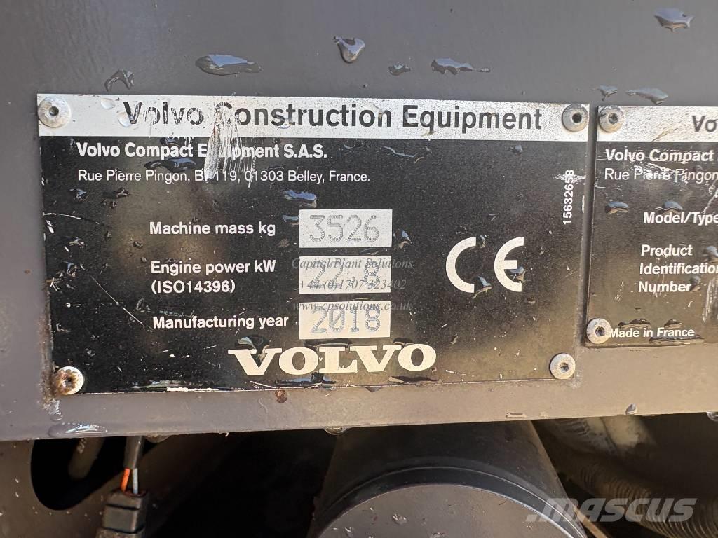 Volvo ECR 35 D Miniekskavaatorid < 7 t