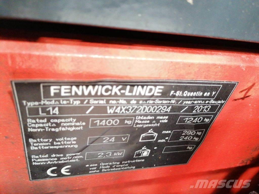 Linde L14I Järelkäidavad virnastajad