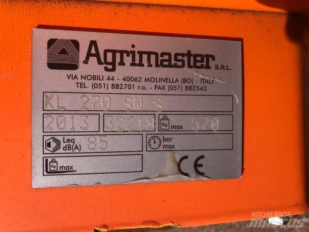 Agrimaster KL 270 SW Karjamaade niidukid / pealselõikurid