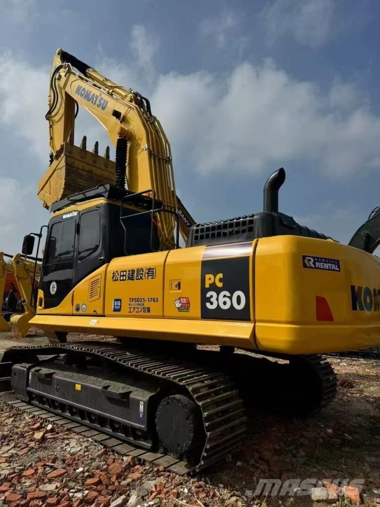 Komatsu 360-7 Roomikekskavaatorid