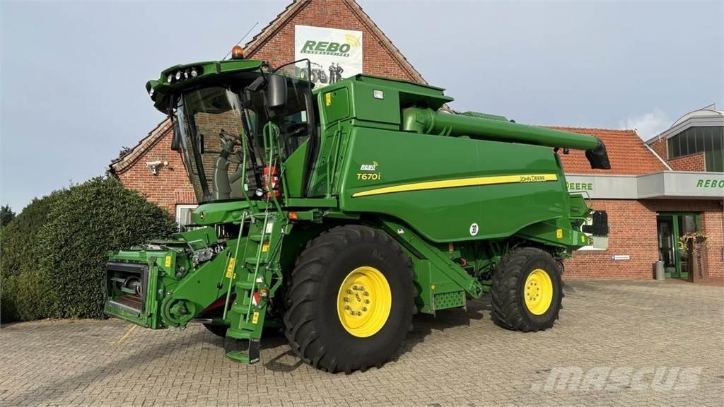 John Deere T660 Teraviljakombainid
